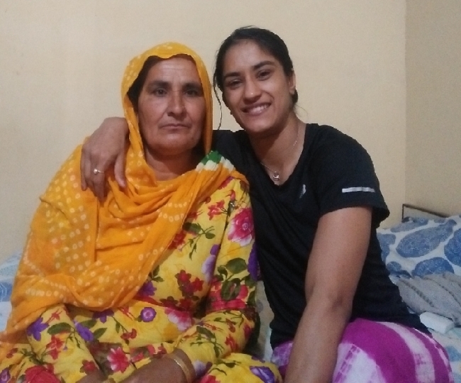 Vinesh Phogat father in law said on suspension Vinesh is disciplined at